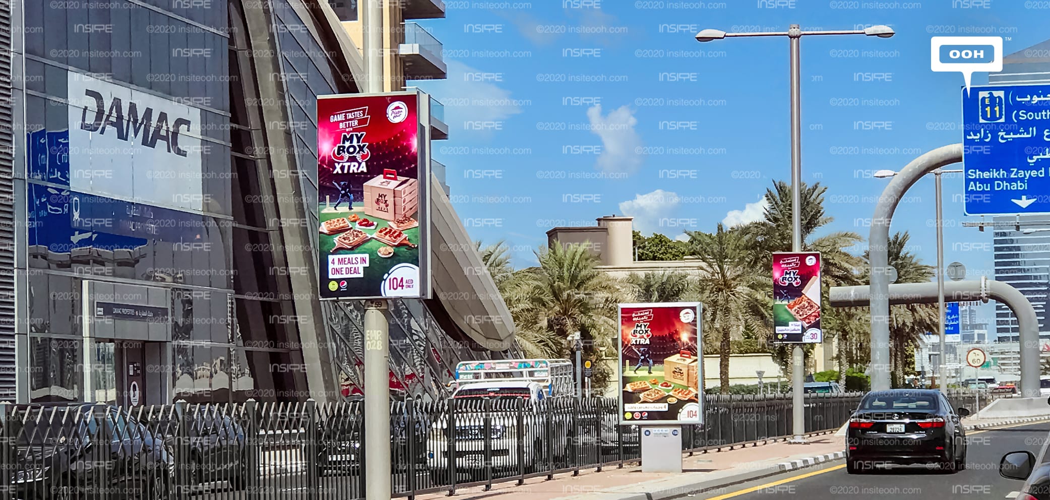 Pizza Hut arrives at UAE's billboards with the convenient "My Box